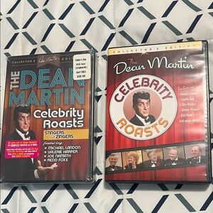 Two Dean Martin Celebrity Roast DVD’s. One brand new, still in clear wrap